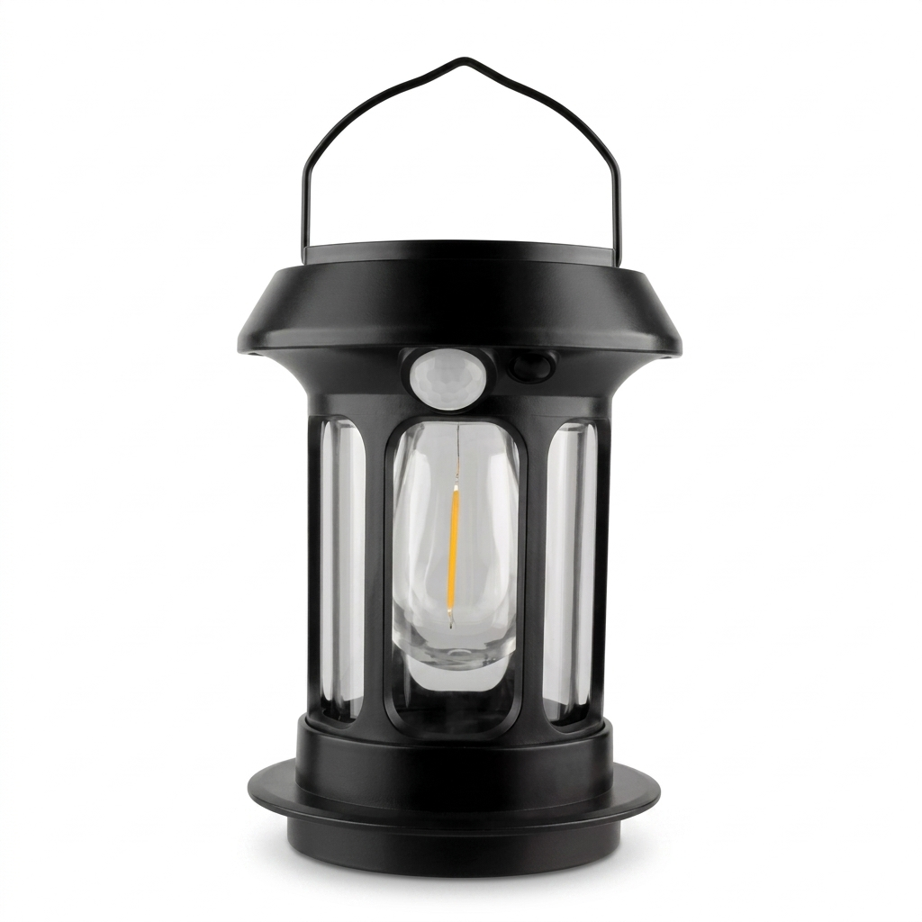 Solarna LED kamp lampa sa senzorom pokreta