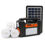 Solarni set za rasvetu sa LED sijalicama, panelom i centralnom jedinicom