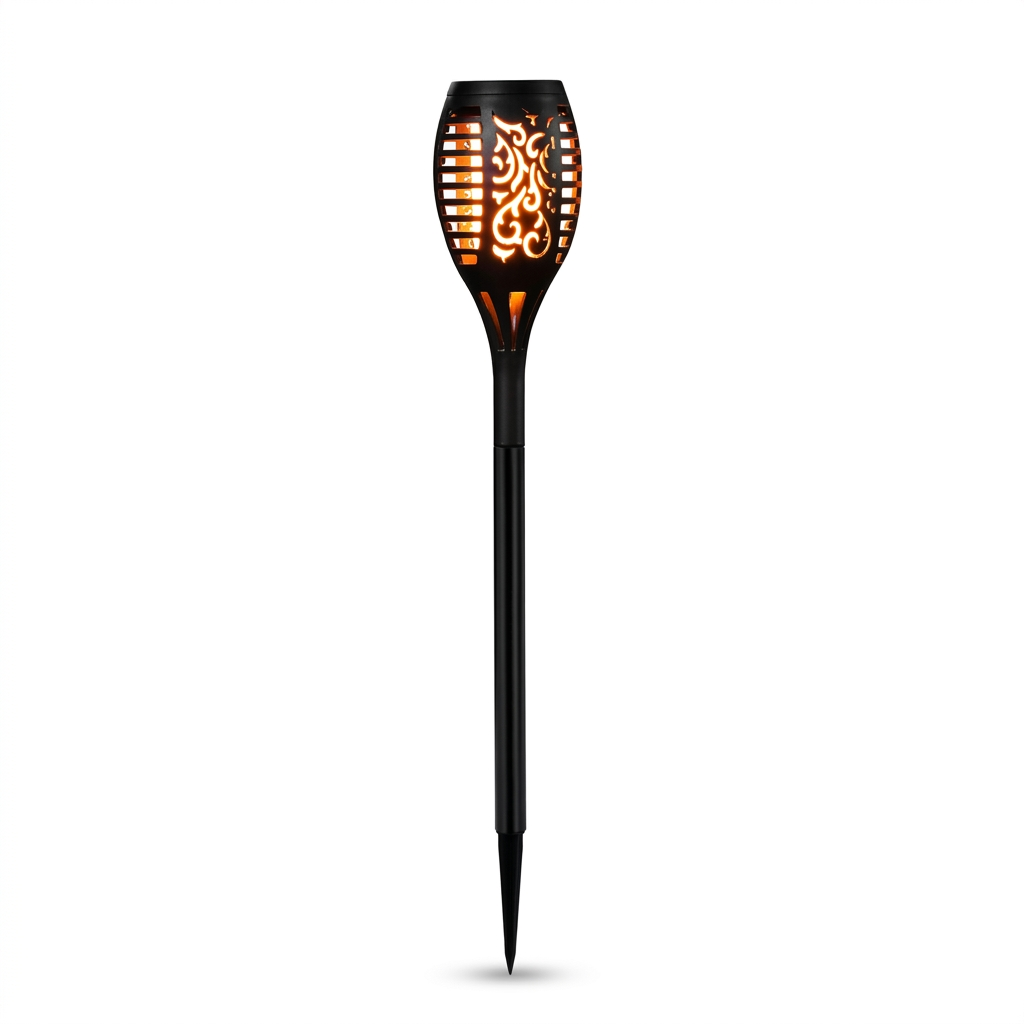 Solarna LED ba&scaron;tenska lampa sa efektom plamena &ndash; set 12 komada