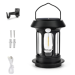 Solarna LED kamp lampa sa senzorom pokreta - Slika 2