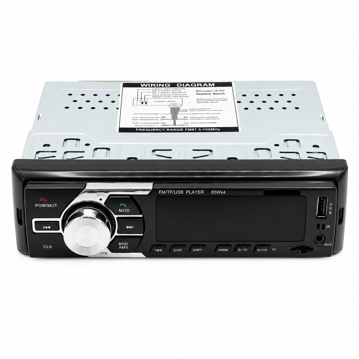 Auto radio MP3 plejer sa Bluetooth funkcijom 65W MOSFET