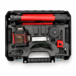 Profesionalni laserski nivelir MW1 3D 360° set sa zelenim laserom i stalkom - Slika 3