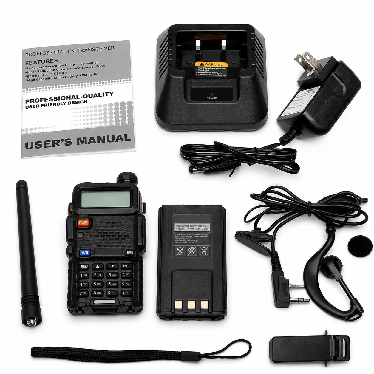 Radio stanica UV-5R Dual Band 8W sa FM radiom