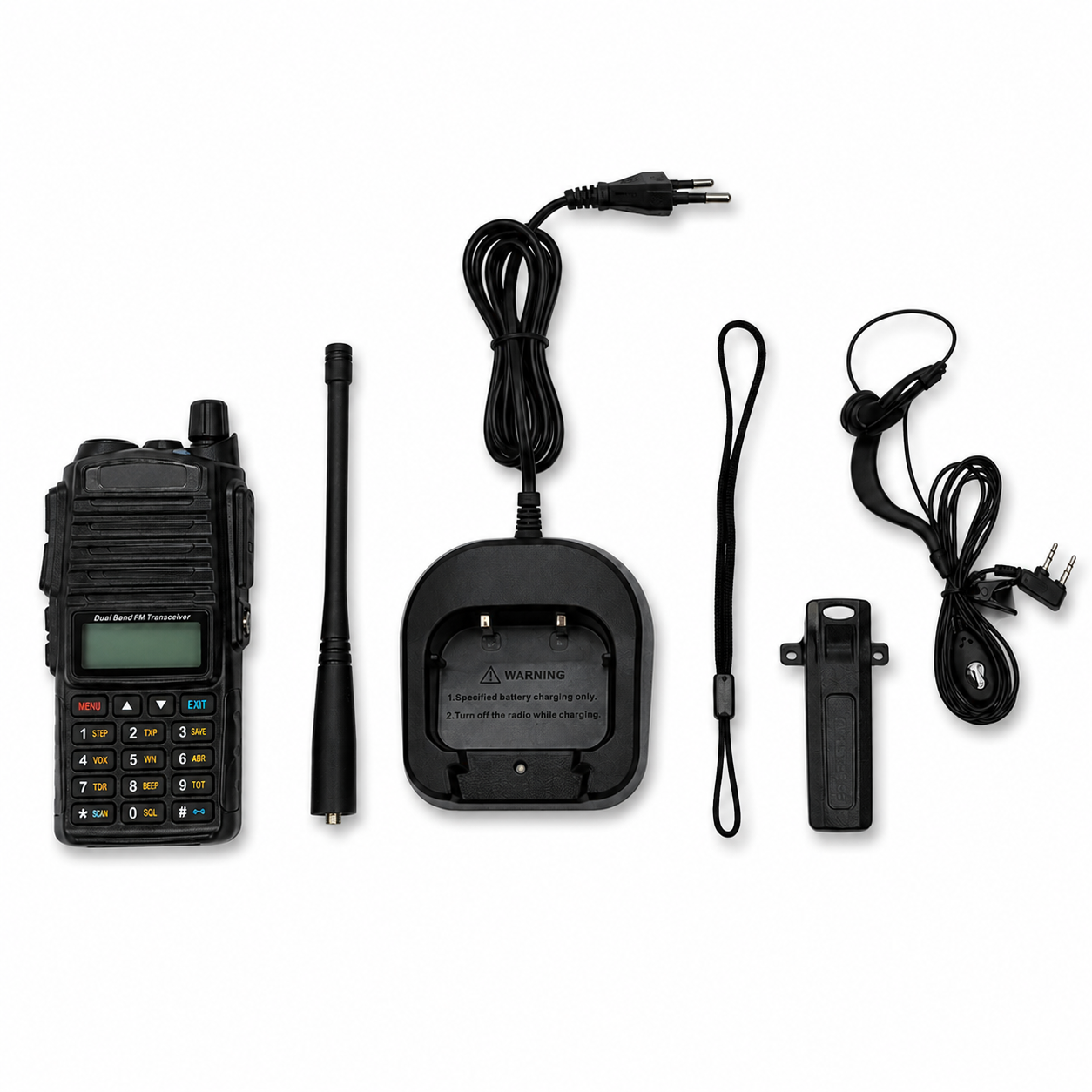 Ručna radio stanica UV-9R Plus sa punjačem, slu&scaron;alicom i IP68 za&scaron;titom