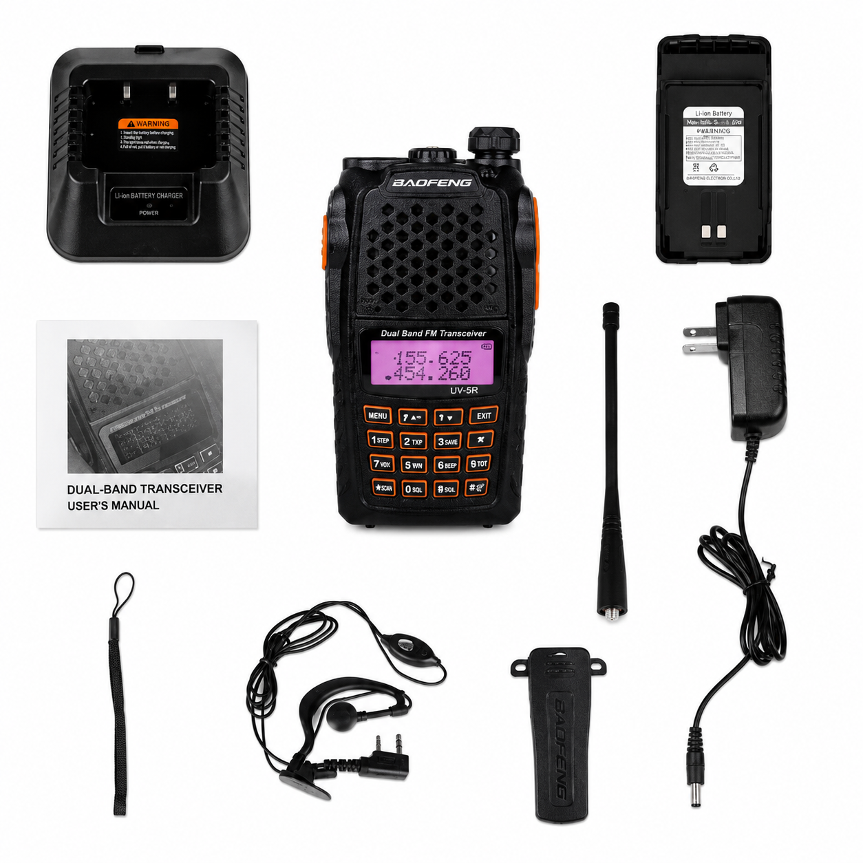 Radio stanica UV-6R Dual Band 10W sa FM radiom