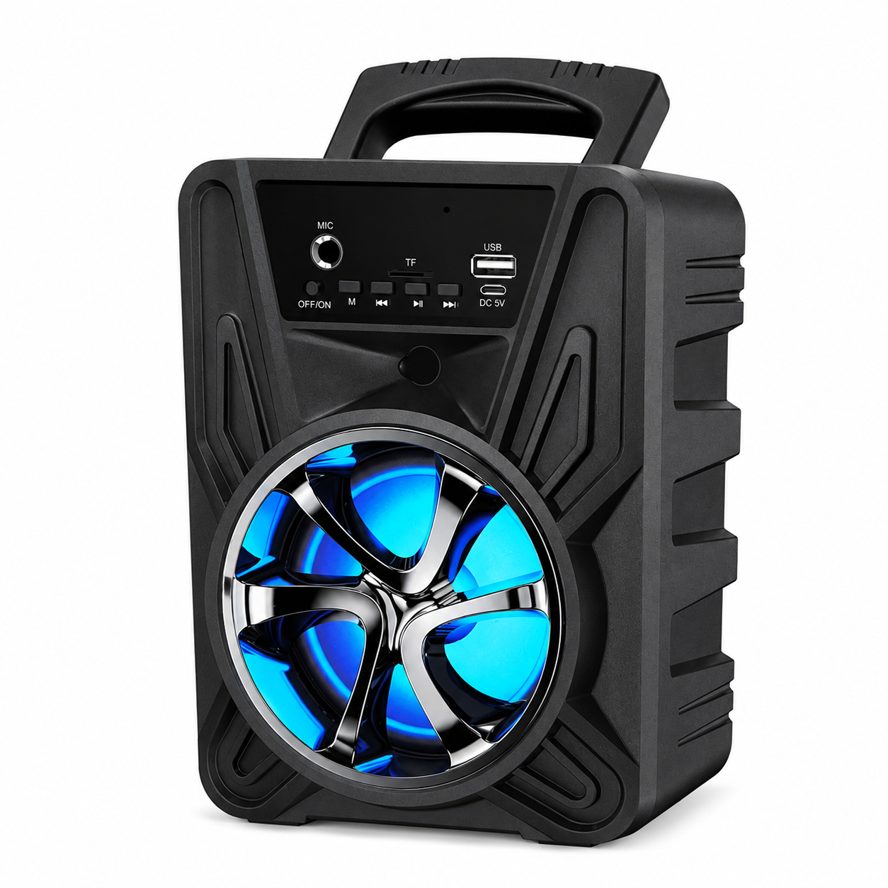 Bluetooth zvučnik GTS-1781 4" sa žičnim mikrofonom