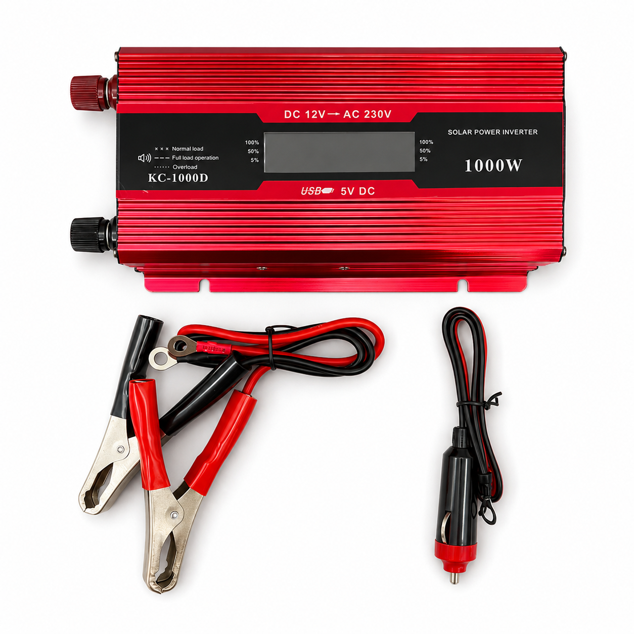 Inverter 12V na 230V 1000W KC-1000D